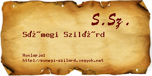 Sümegi Szilárd névjegykártya